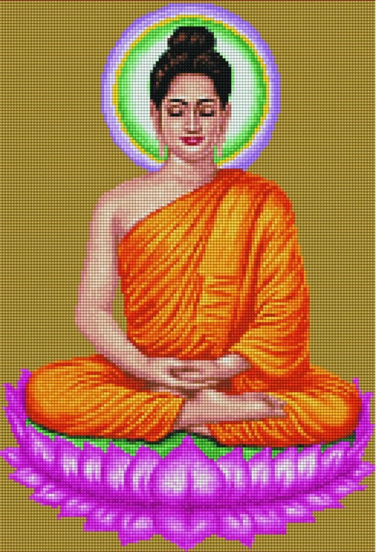 Pinn พระพุทธรูปปางสมาธิ (พระประจำวันพฤหัสบดี)