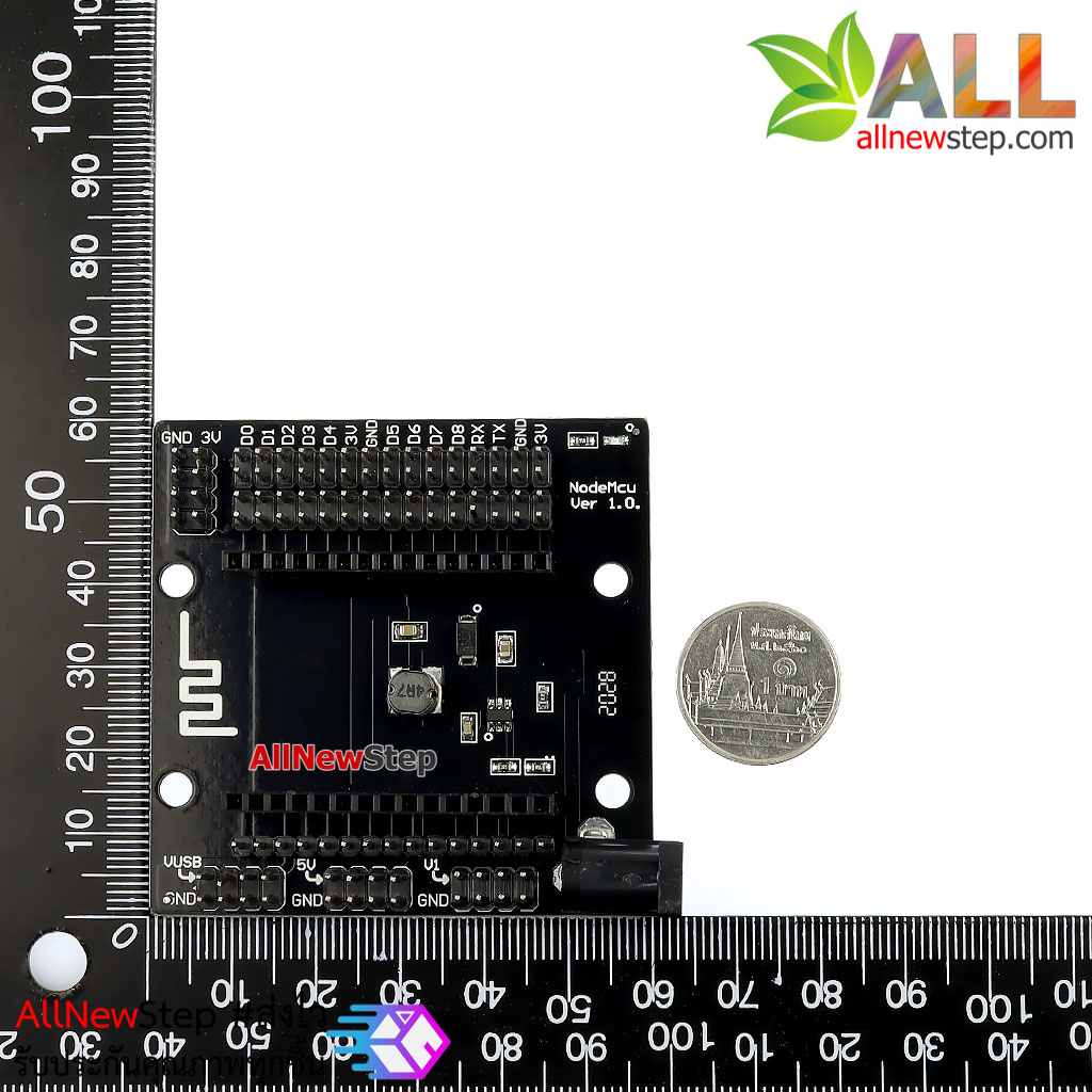 NodeMCU Base Ver 1.0 for ESP8266 NodeMCU UART WIFI IoT บอร์ด ขยายขา NodeMCU V3 ESP8266