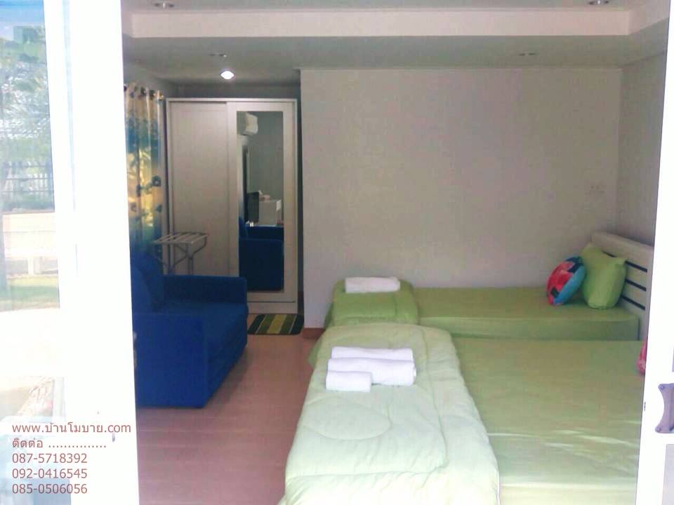 บ้านขนาด 4*6 ม. พร้อมระเบียง 2*4 ตรม (1 ห้องนอน 1 ห้องน้ำ 1 ห้องนั่งเล่น)