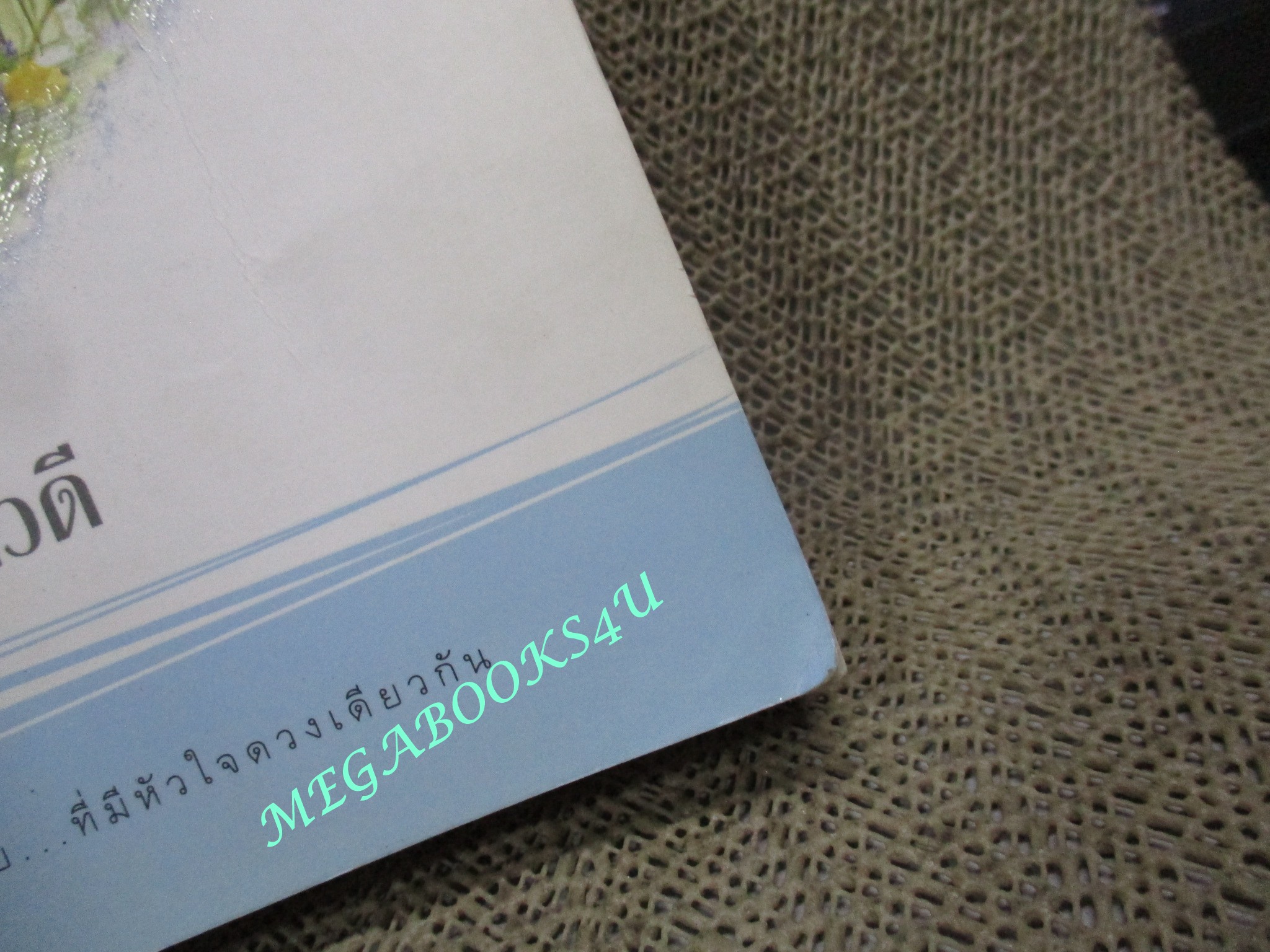 นางอาย โดย นราวดี ตำหนิ ปกมีรอยพับจิกตรงมุม