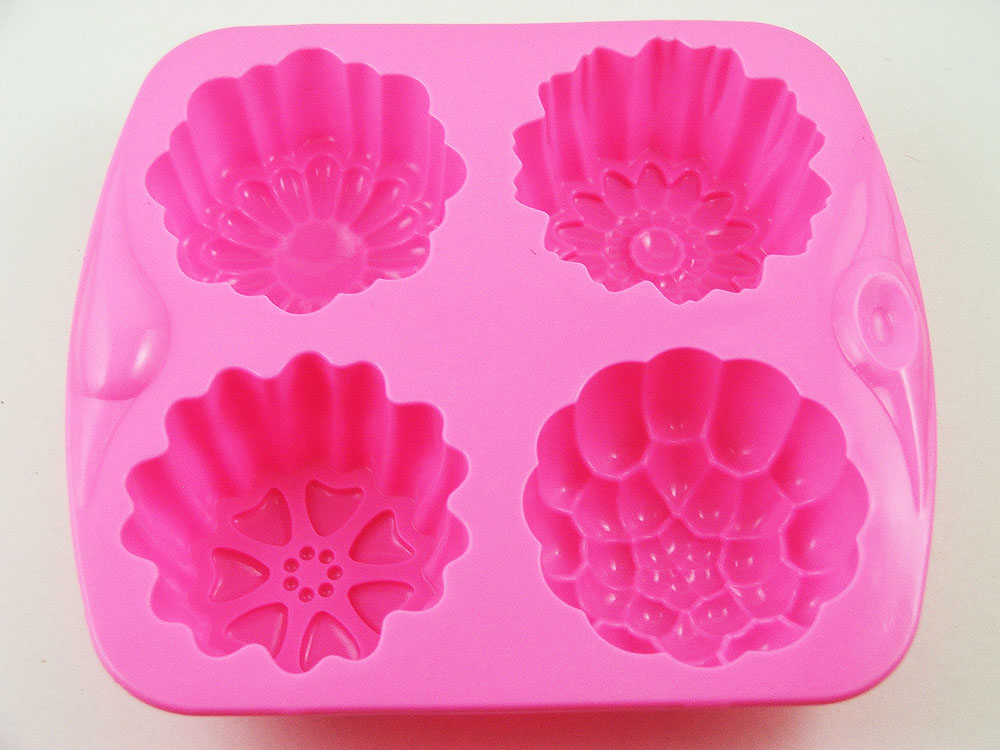 พิมพ์ซิลิโคนลายดอกจอก / พิมพ์ขนมไหว้พระจันทร์