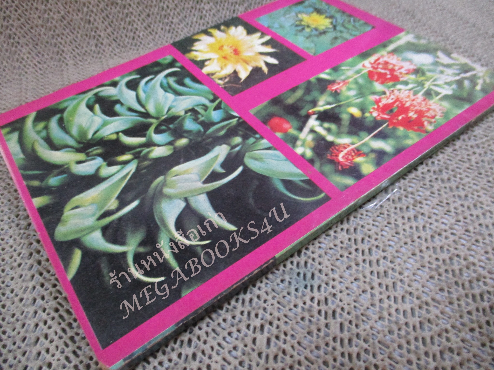 พันธ์ไม้ในบ้าน+พันธ์ไม้รอบบ้าน รวม4เล่ม