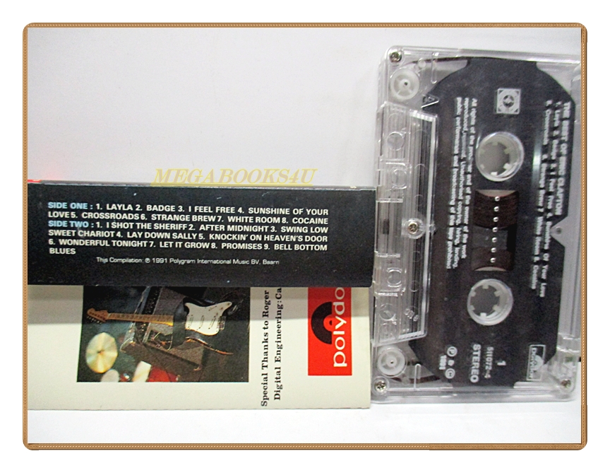 เทปเพลงสากล THE BEST OF ERIC CLAPTON