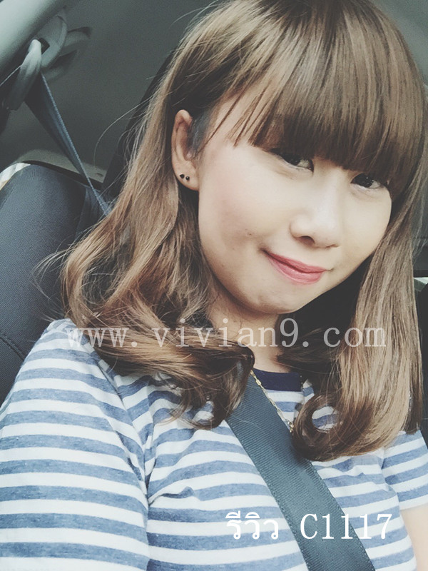 C1117 วิกผมประไหล่ **ล๊อตใหม่จะยาวกว่าเเบบนิดหน่อยนะคะ