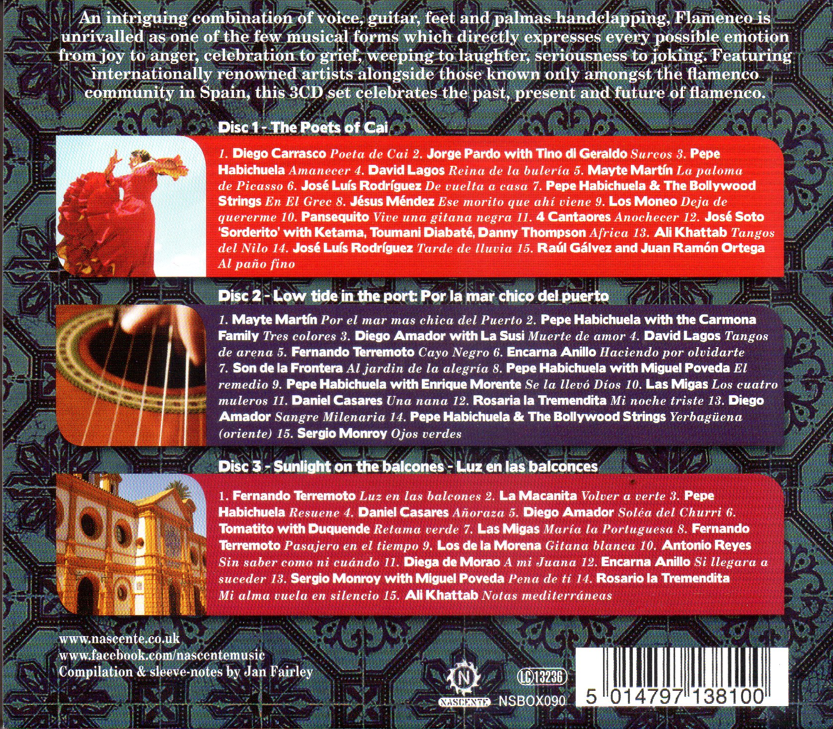 CD,Beginner's Guide to Flamenco (3CD)(Various Artists)(2012)