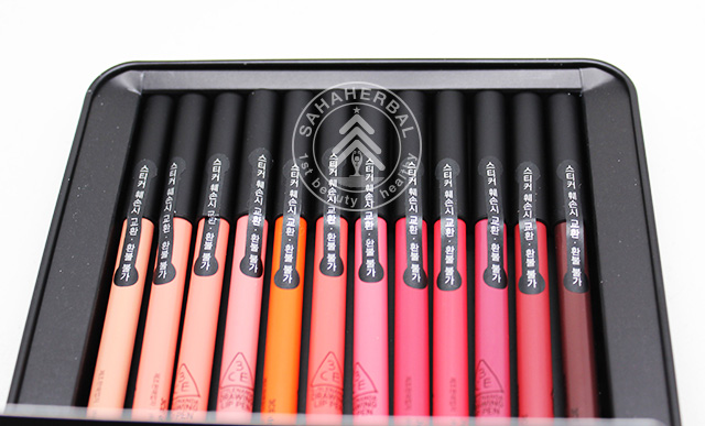 3CE DRAWING LIP PEN KIT เซ็ตลิปดินสอสี