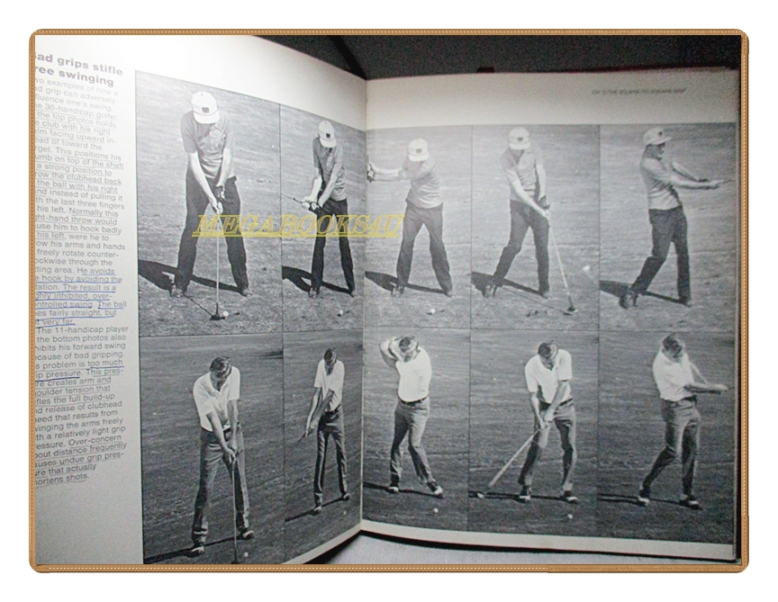 นิตยสารคู่มือการเล่นกอล์ฟ SQUARE TO SQUARE GOLF IN PICTURES (กอล์ฟ GOLF)