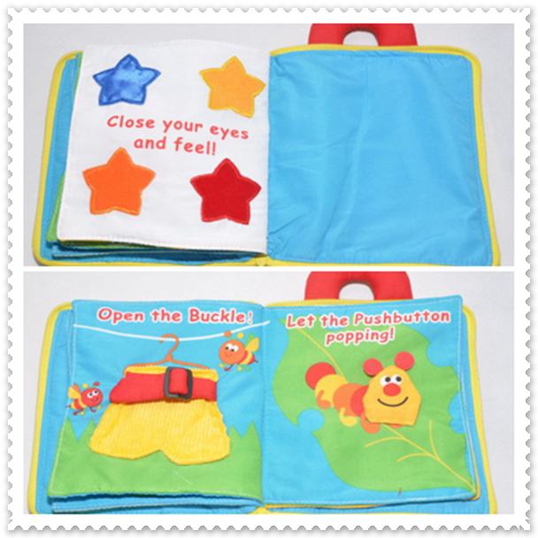 หนังสือผ้าเสริมพัฒนาการ My quiet book