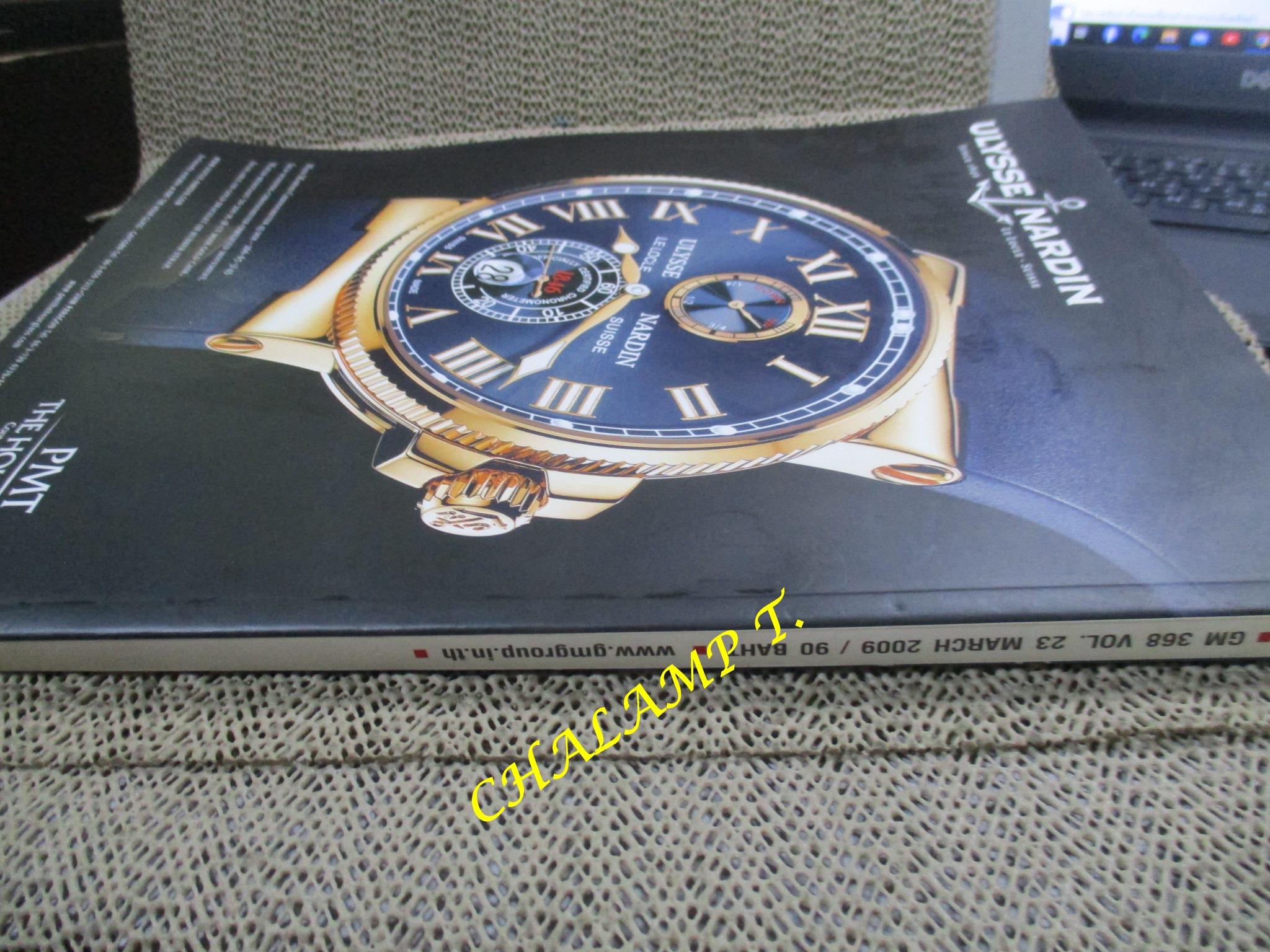 นิตยสารGM เล่มที่368 ปี2552 ปก นาวิน ต้าร์