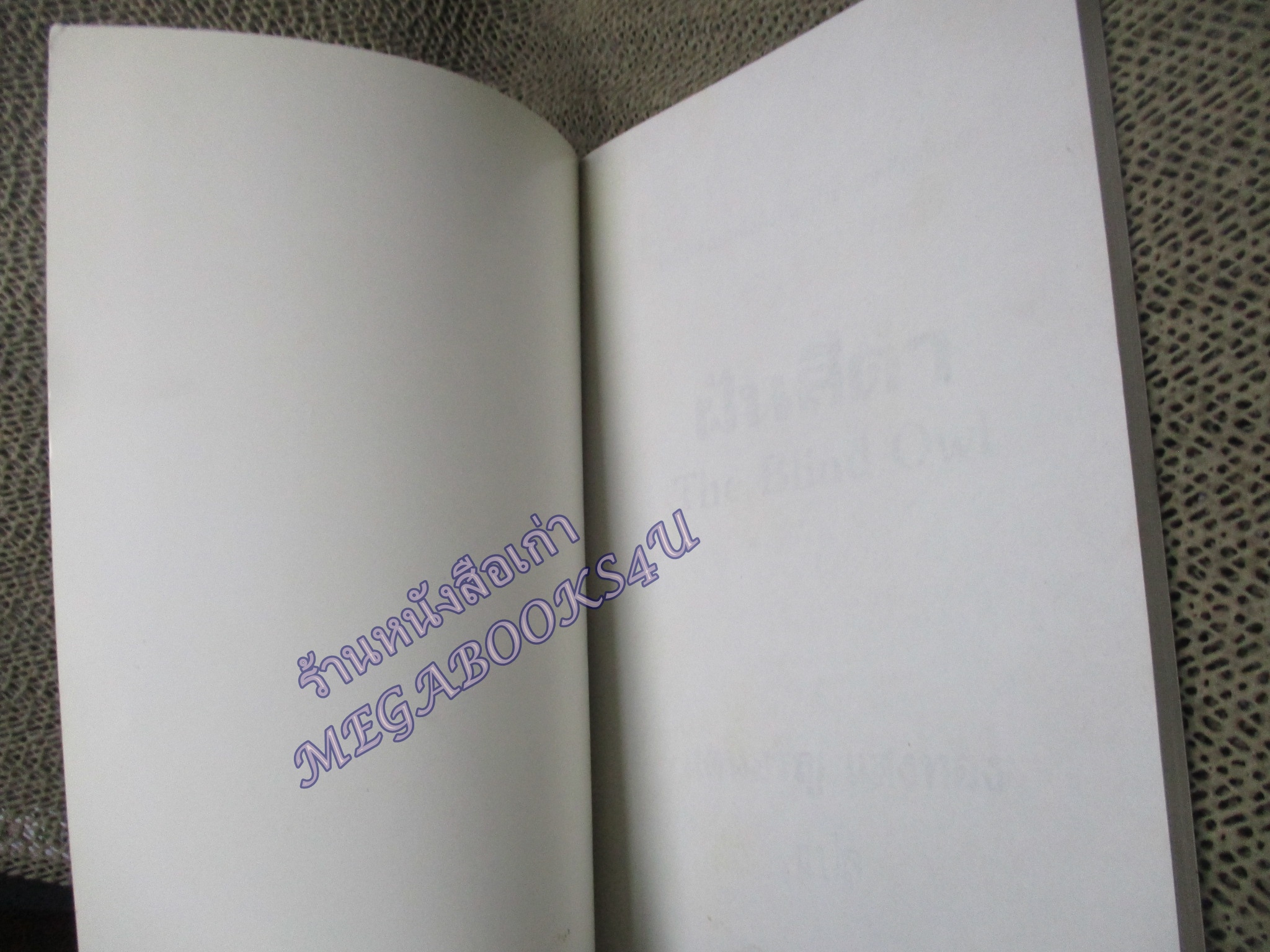 ฝันสีดำ (The Blind Owl) / ซาเด็ก เฮดายัต