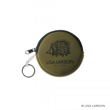 พร้อมส่ง Lisa Larson กระเป๋าใส่พวงกุญแจ สีเขียว