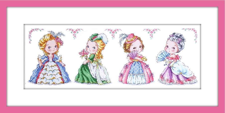 Soda ชุดปัก Rococo Ladies