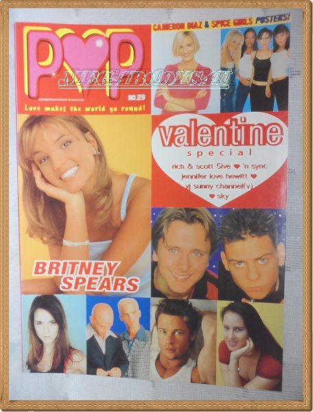 P1804;นิตยสาร POP MAGAZINE No.29 ปี1999 แถมโปสเตอร์ขนาดใหญ่