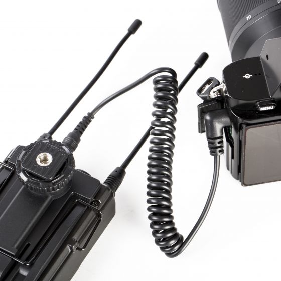 Saramonic SR-UM10-C35 Replacement 3.5mm Locking to 3.5mm Coiled Output Cable