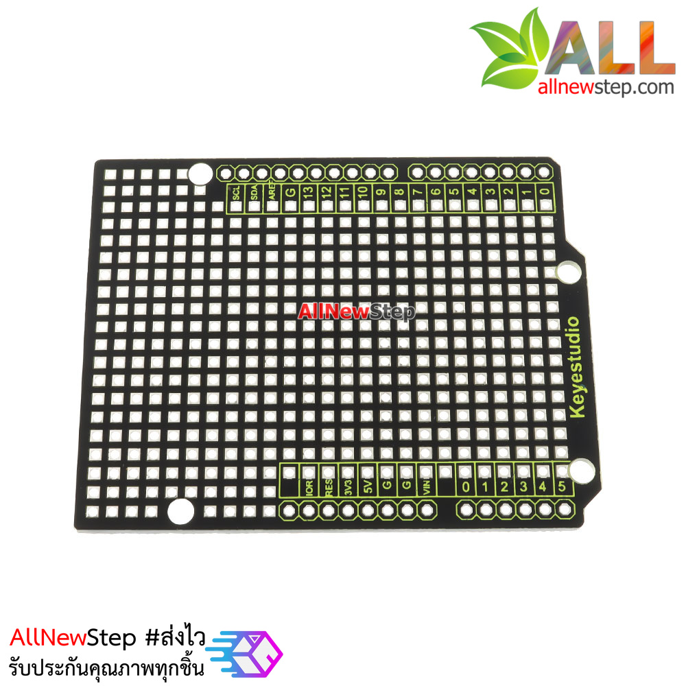 แผ่นปริ้น PCB Prototype Keyestudio สำหรับ Arduino Uno R3