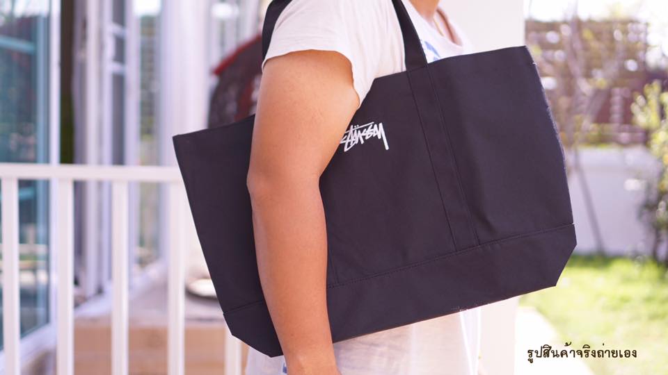 พร้อมส่ง STUSSY FALL/HOLIDAY COLLECTION STOCK TOTE BAG