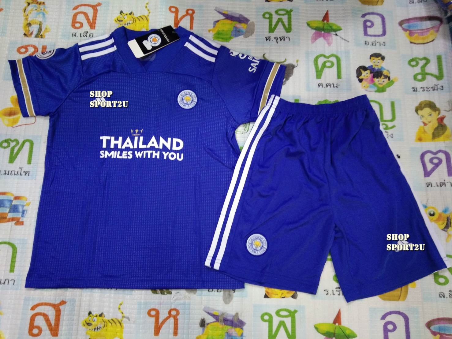 ชุดบอลเด็กเลสเตอร์ซิตี้เหย้า 4-6 ขวบ ไซต์20