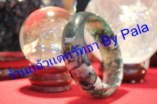 กำไลมอสอาเกต ( Moss agate )