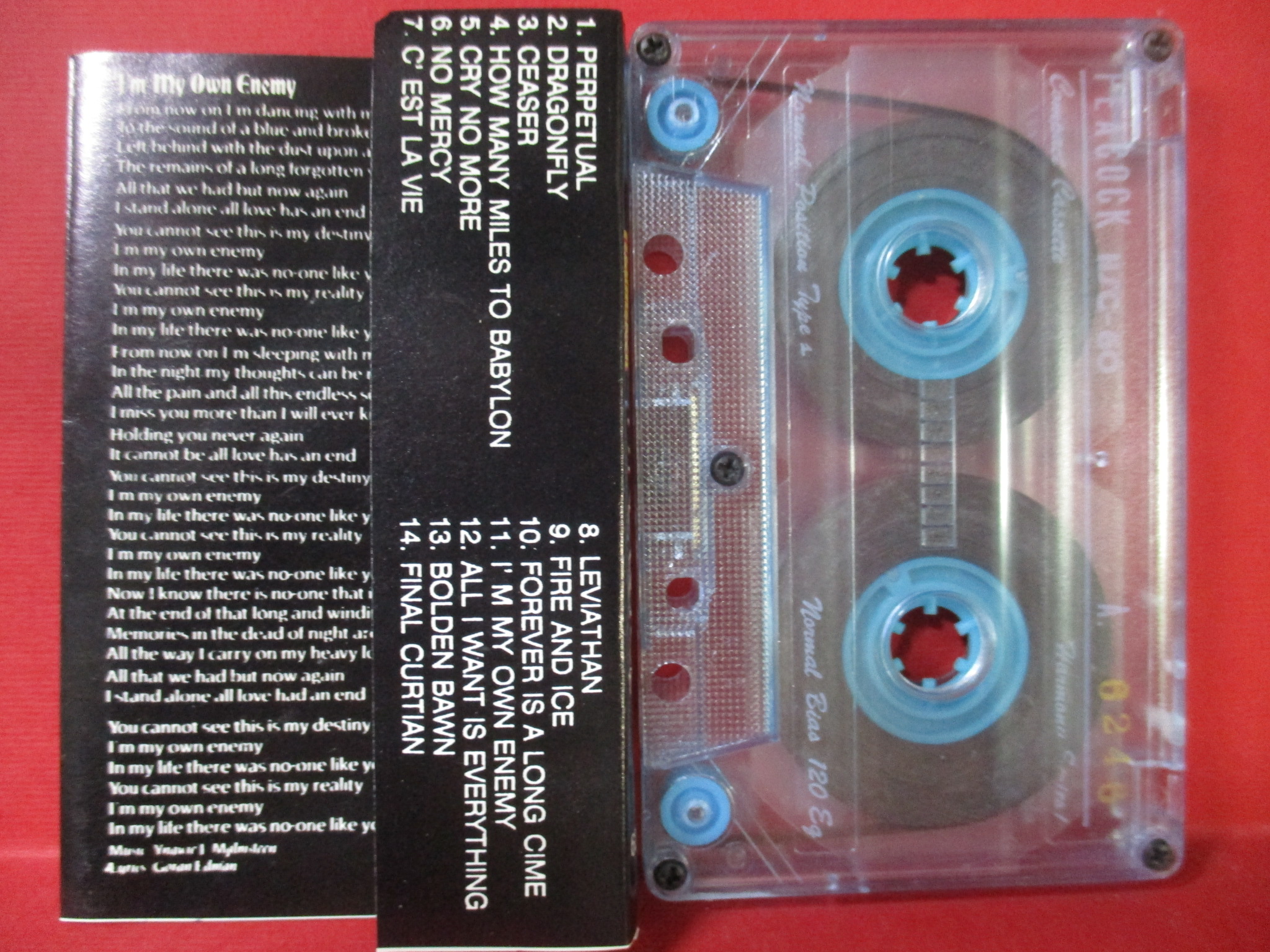 เทปเพลงสากล Yngwie Malmsteen's / FIRE & ICE