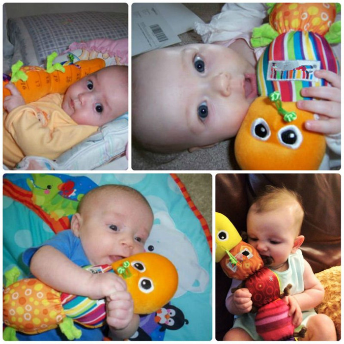 ตุ๊กตาเจ้าหนอน Lamaze เสริมพัฒนาการ