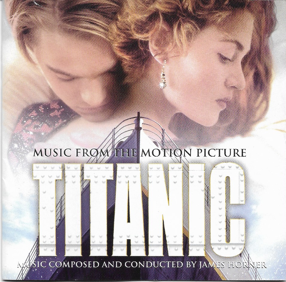 Used CD,Titanic (A+)(Music From The Motion Picture)(James Horner)(Various Artists)(Soundtrack)(OST.)(1997)(Japan)