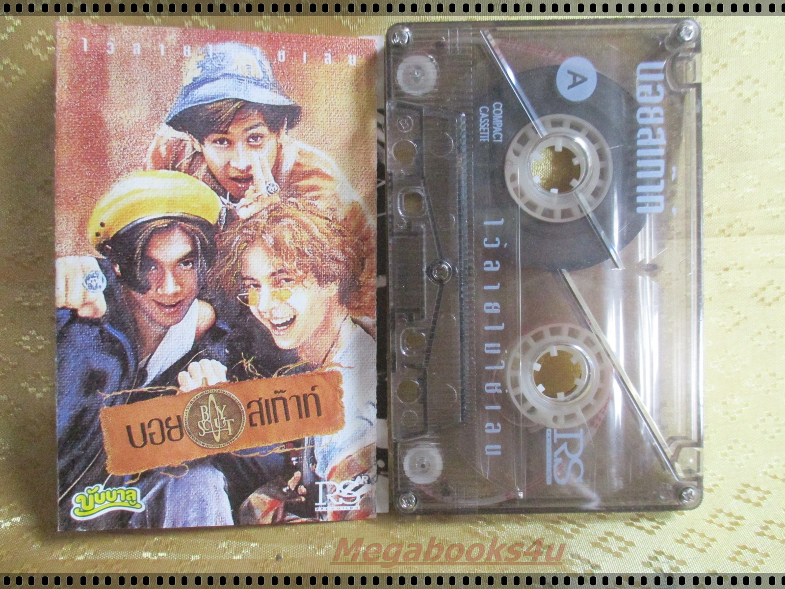 เทปเพลงไทยสากล บอยสเก๊าท์ อัลบั้ม ไว้ลายไม่ใช่เล่น