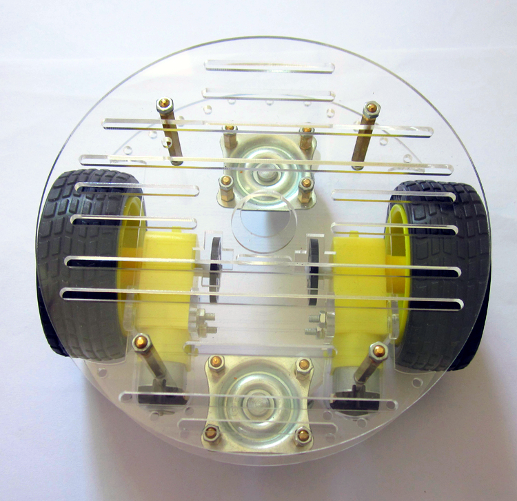 2WD Smart Car Chassis 2 ชั้น