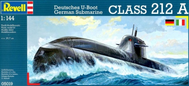 1/144 Deutsches U-Boot Class 212 A German Submarine