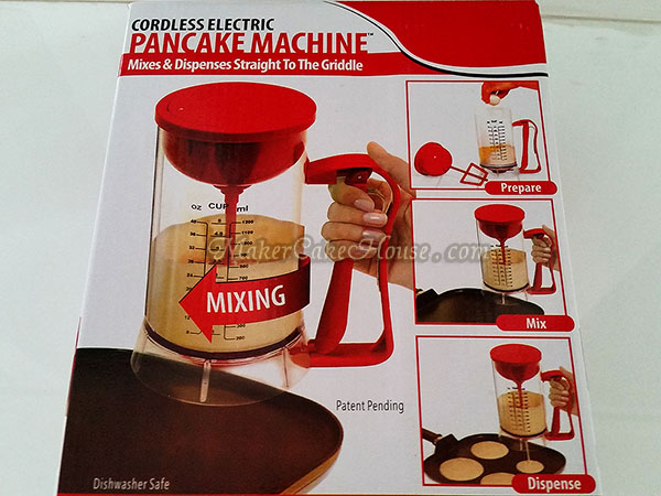 ถ้วยหยอดส่วนผสม พร้อมพายตีอัตโนมัติ