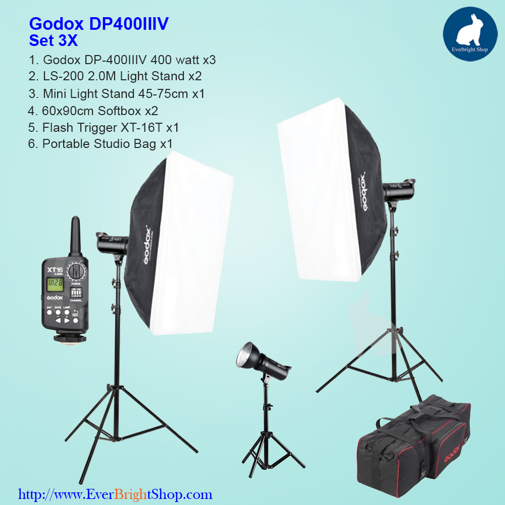 Godox DP400IIIV Set 3X
