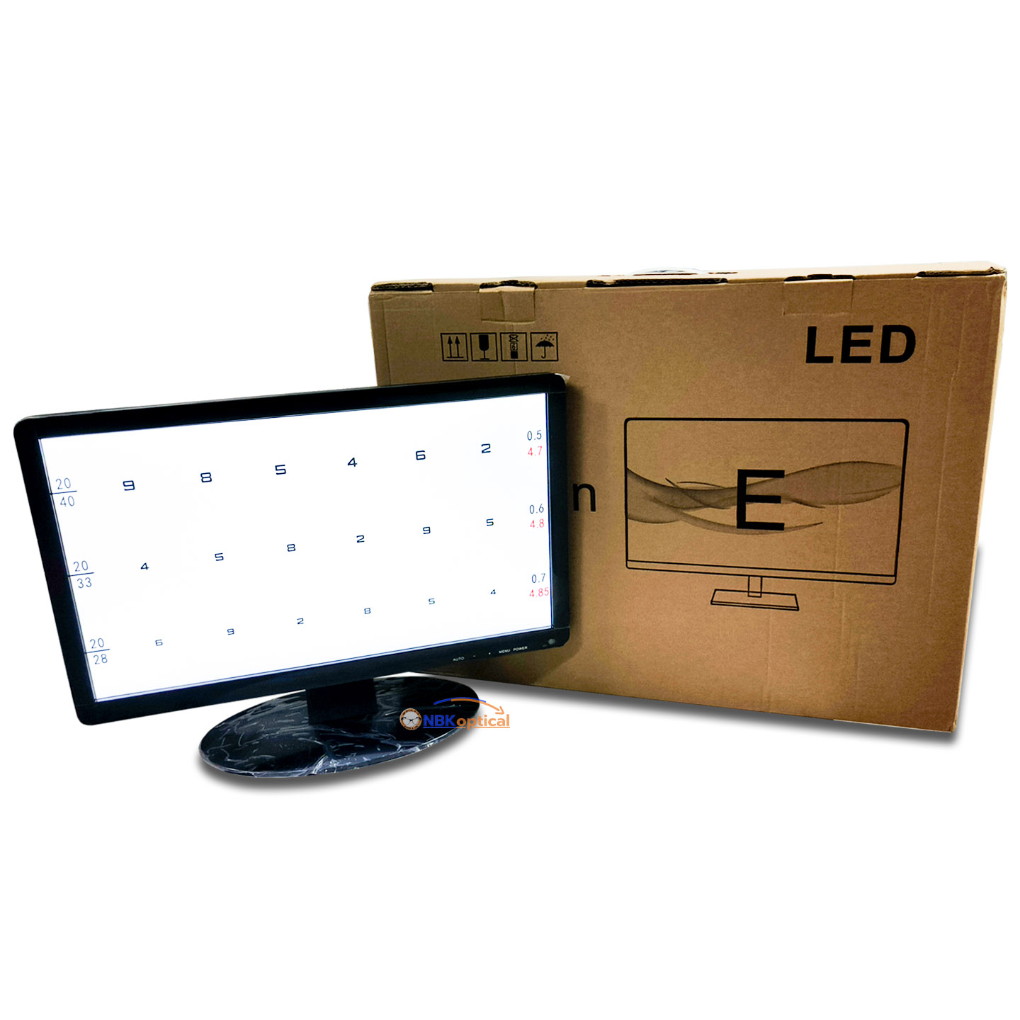 จอ LED Visual Auto Charts 19” จอวัดสายตาระบบดิจิตอล (เวอร์ชั่น2)