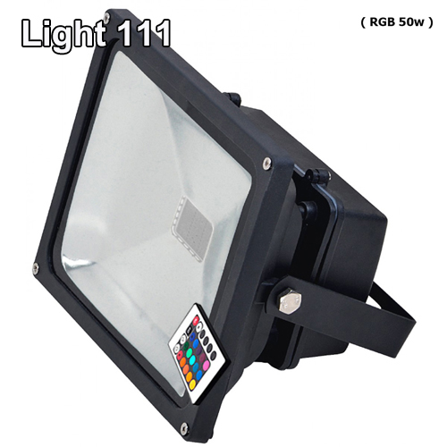 สปอร์ตไลท์ LED 50 w (RGB) เปลี่ยนสีได้