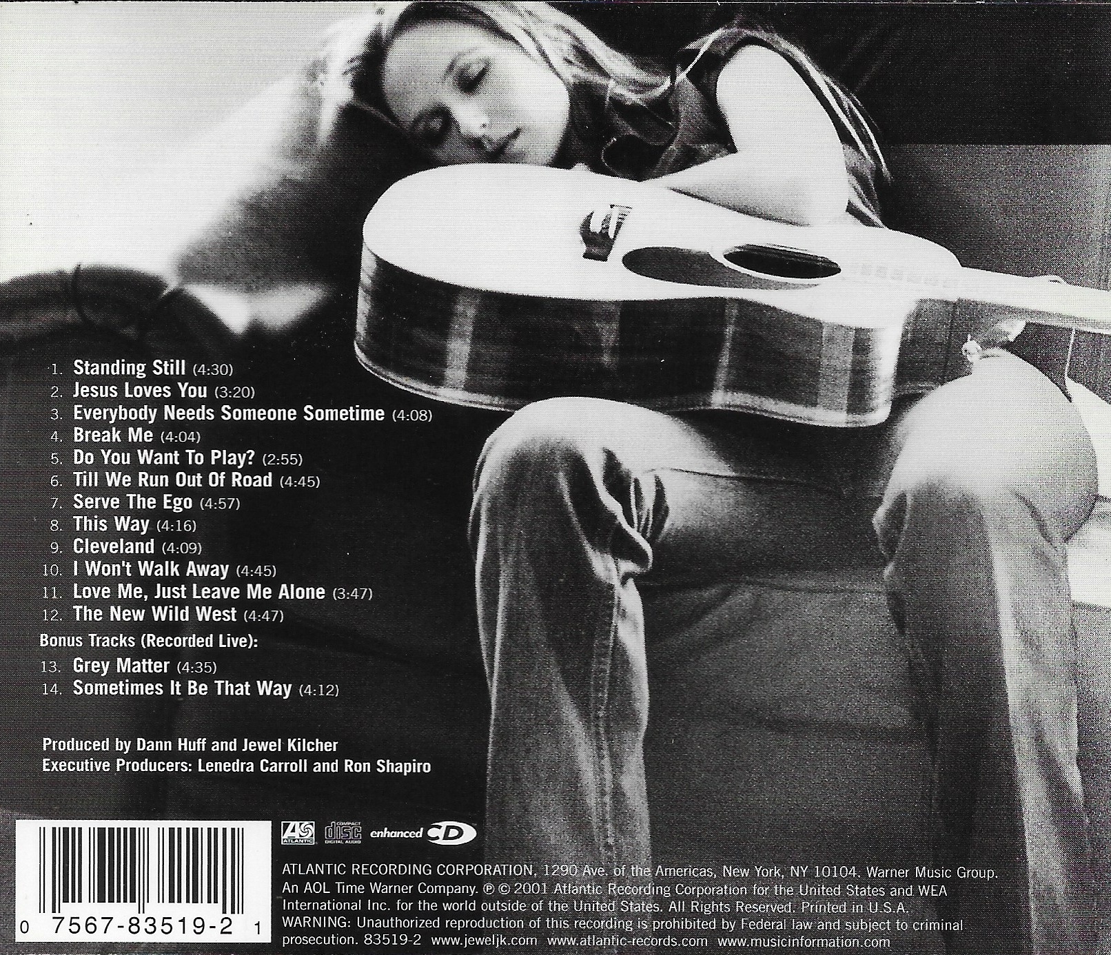 Used CD,Jewel - This Way (B)(2001)(USA)