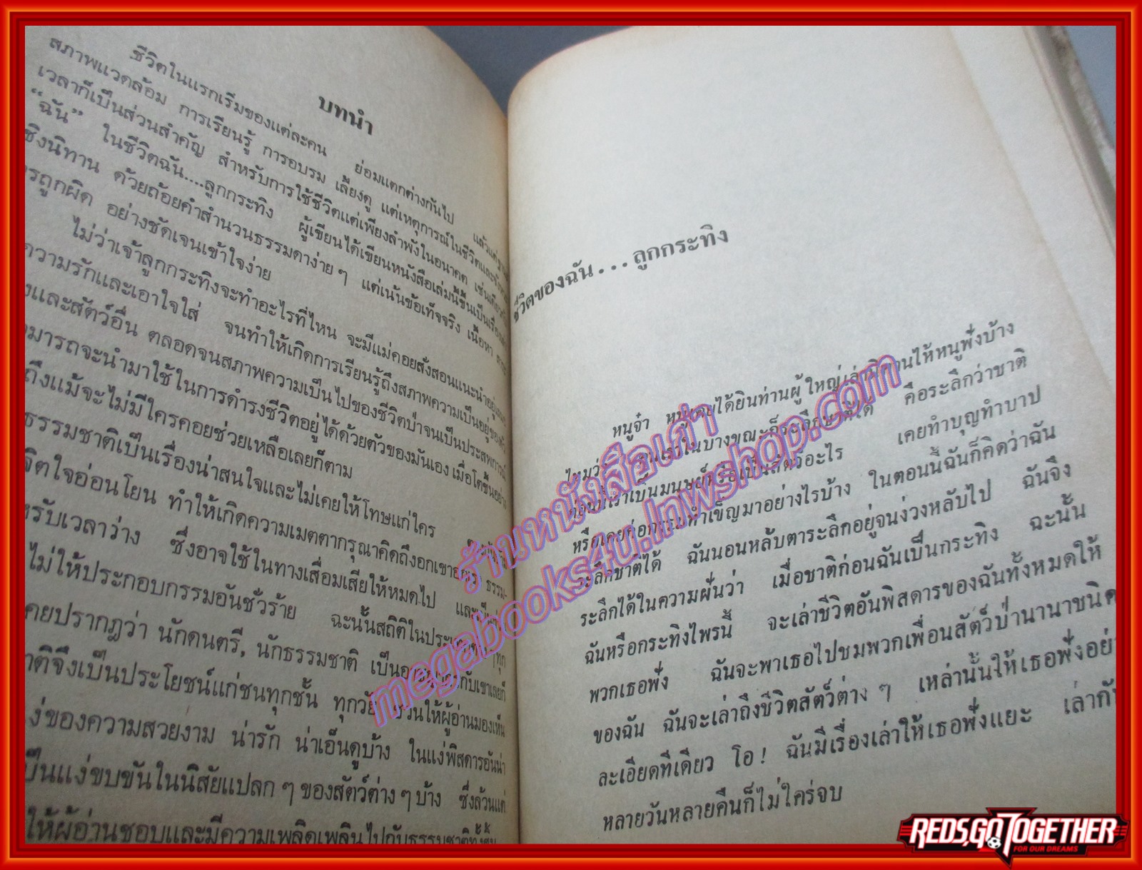 ชีวิตของฉันลูกกระทิง โดย นพ.บุญส่ง เลขะกุล หนังสือดีร้อยเล่มที่เด็กและเยาวชนไทยควรอ่าน