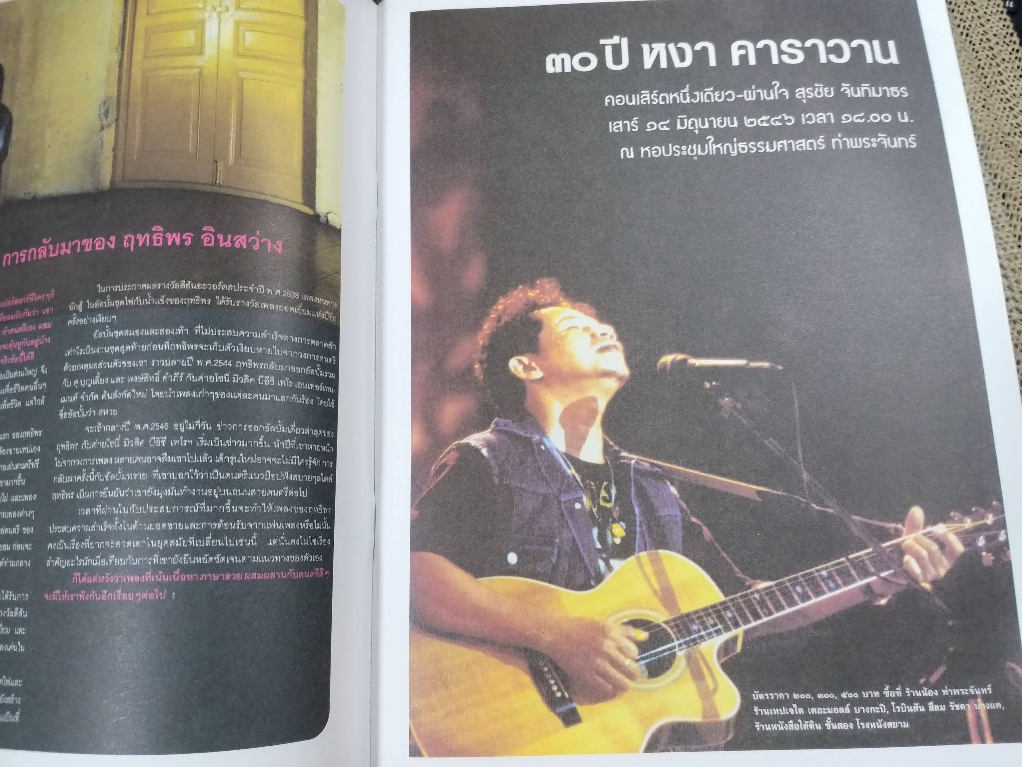 นิตยสารOPEN ฉบับที่32 ปี2546 ปก จินตหรา สุขพัฒน์