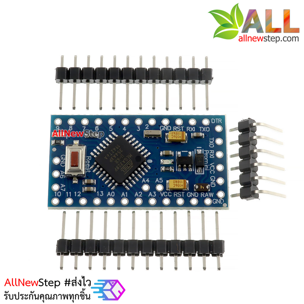 Arduino บอร์ด Pro Mini 328 - 5V/16MHz Arduino Compatible
