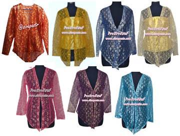 ชุดภาคใต้/ชุดมาเลเซีย BA สีแดง (ผ้าถุงฯเอวใส่ได้ถึง 34 นิ้ว *ตามรายละเอียดสินค้าในหน้าฯ)