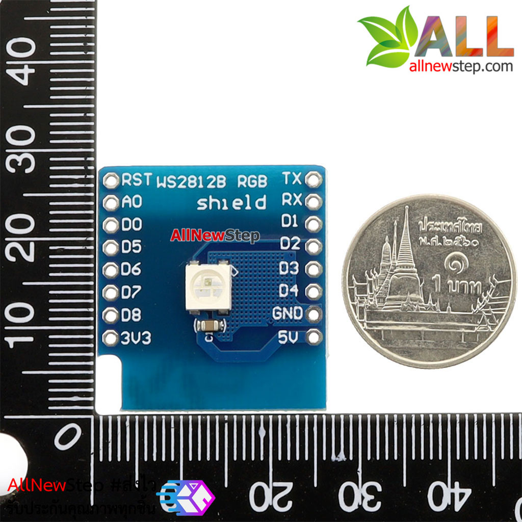 WeMos D1 Mini Shield LED RGB WS2812B Neopixel