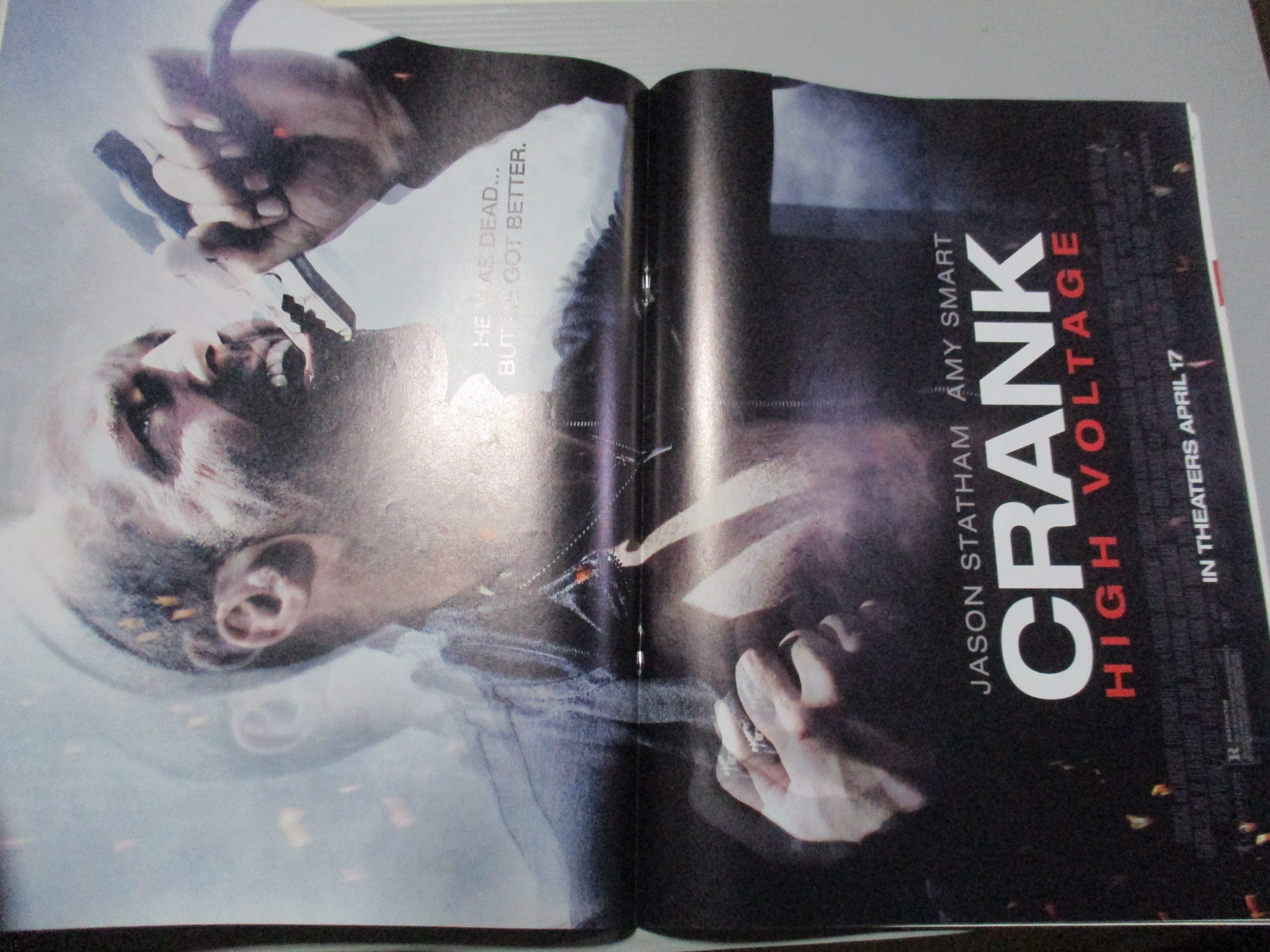 นิตยสารเอนเตอร์เทน Entertain ฉบับที่1032 ปี2552 ปก THE HAUNTING โปสเตอร์เรื่อง CRANK HIGH VOLTAGE
