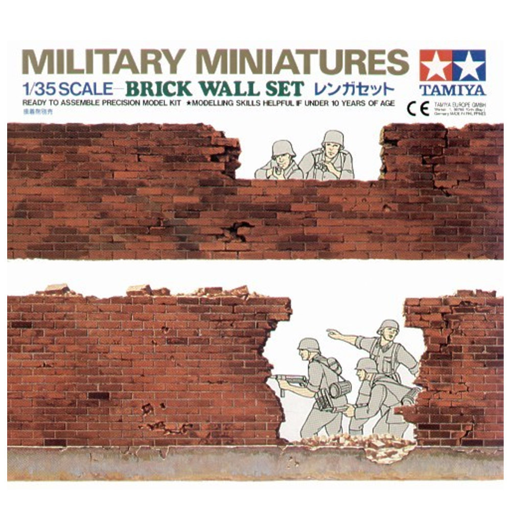 1/35 Brick Wall Set