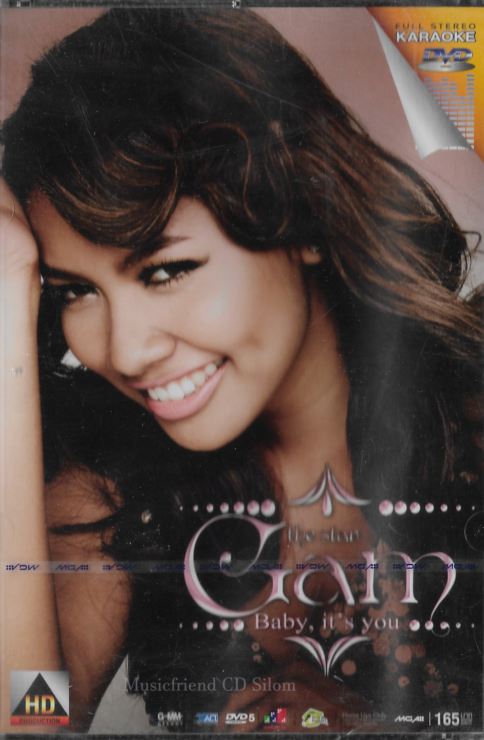 DVD Karaoke,แก้ม วิชญาณี - Baby it's you (Gam Wichayanee)(The Star)(ดีวีดี คาราโอเกะ)(2554)