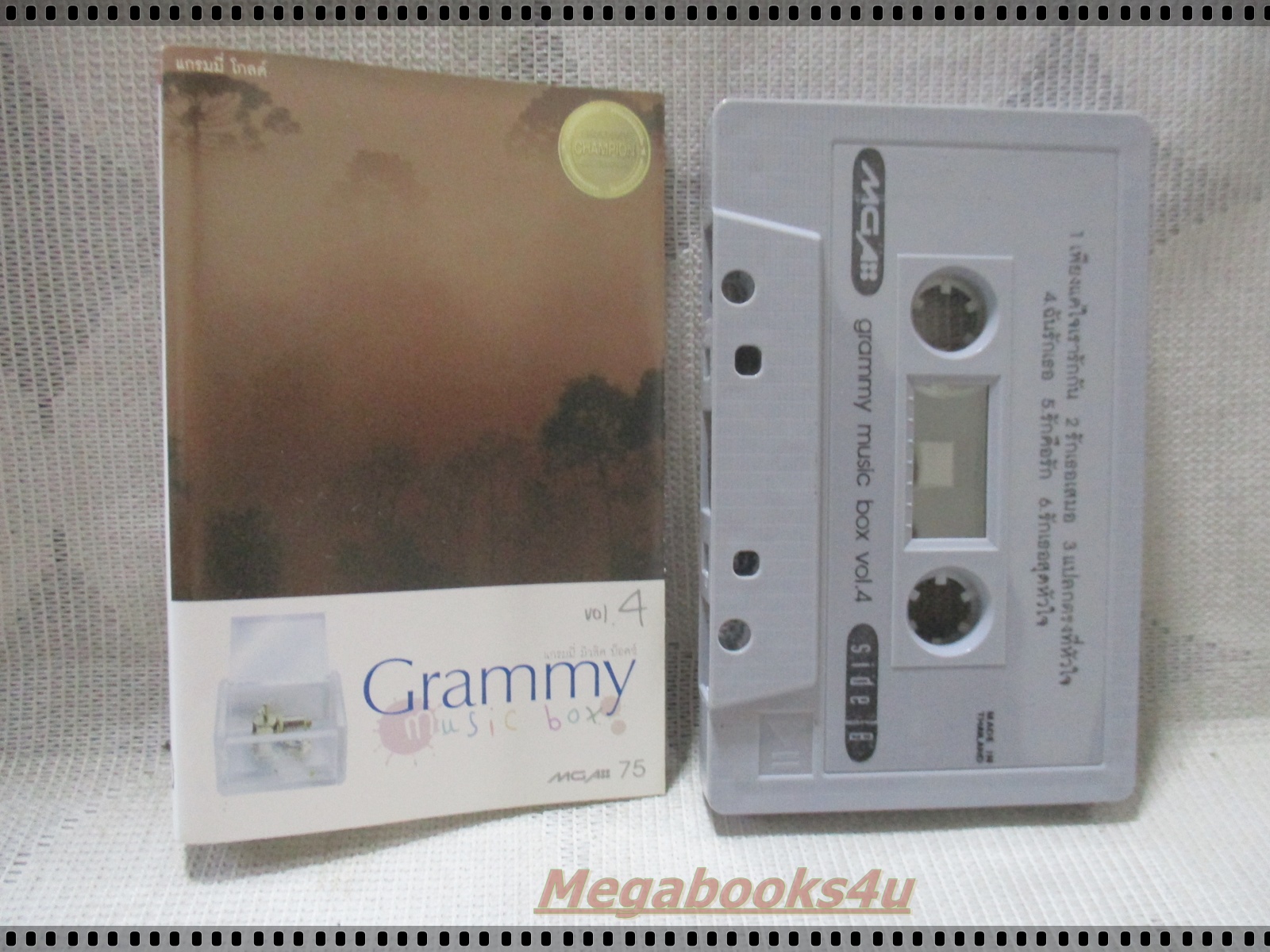 เทปเพลงไทยสากล GRAMMY MUSIC BOX VOL04