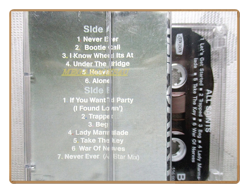 เทปเพลงสากล ALL SAINTS