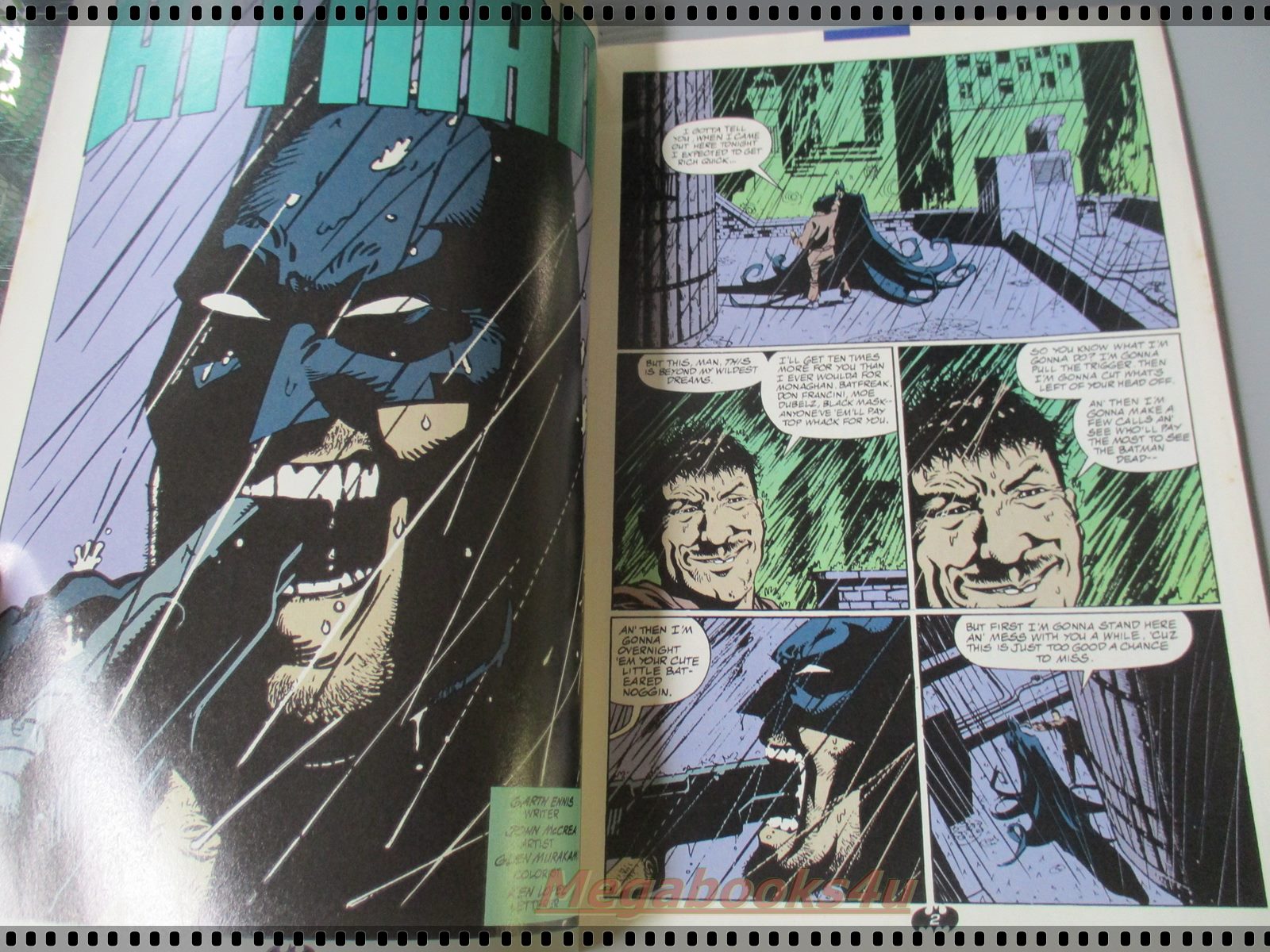 การ์ตูน DC comics การ์ตูนภาษาอังกฤษ แบทแมน BATMAN ฉบับที่ 04 ตอน CHRONICLES ปี2539