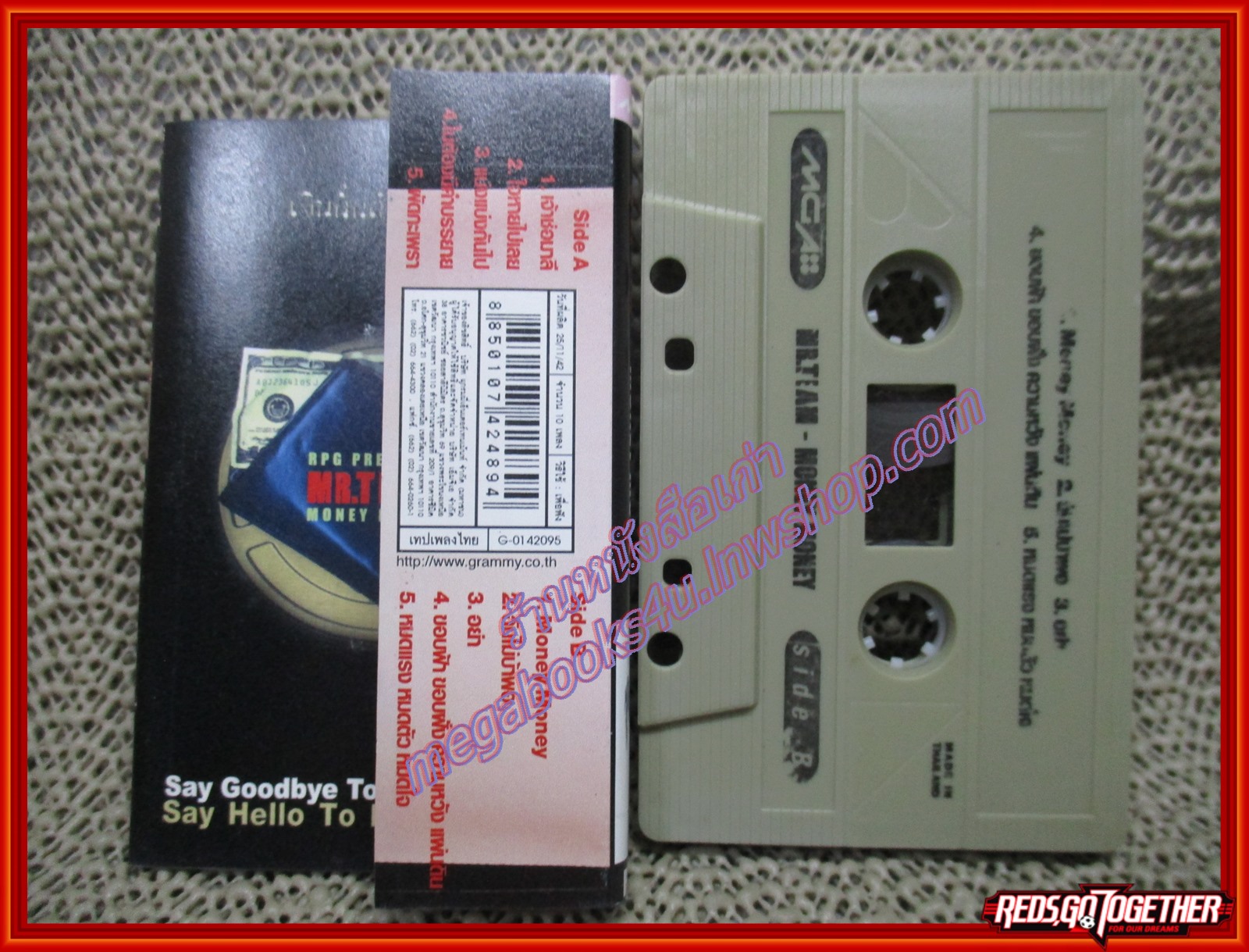 เทปเพลงไทยสากล MR.TEAM อัลบั้ม MONEY MONEY ปี2542