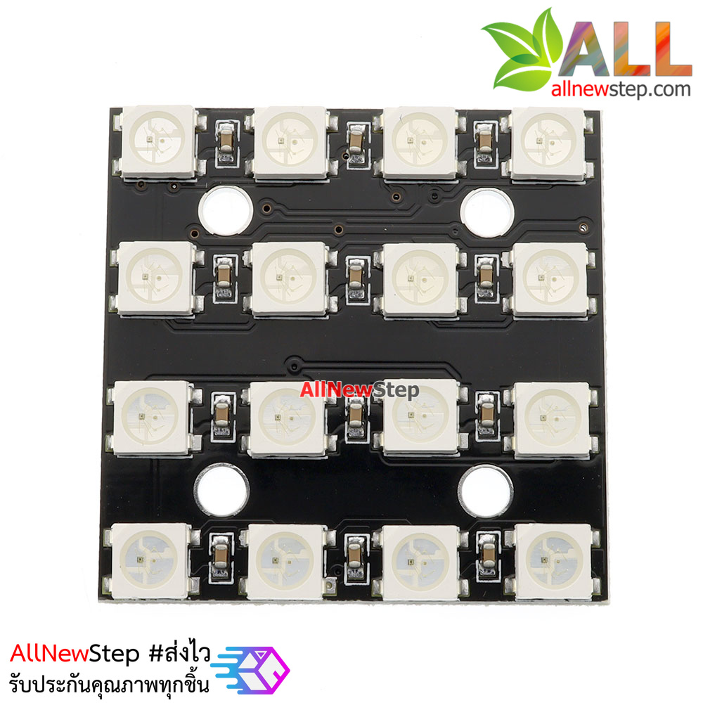 NeoPixel Matrix แบบตาราง 4x4 WS2812 16 RGB LED
