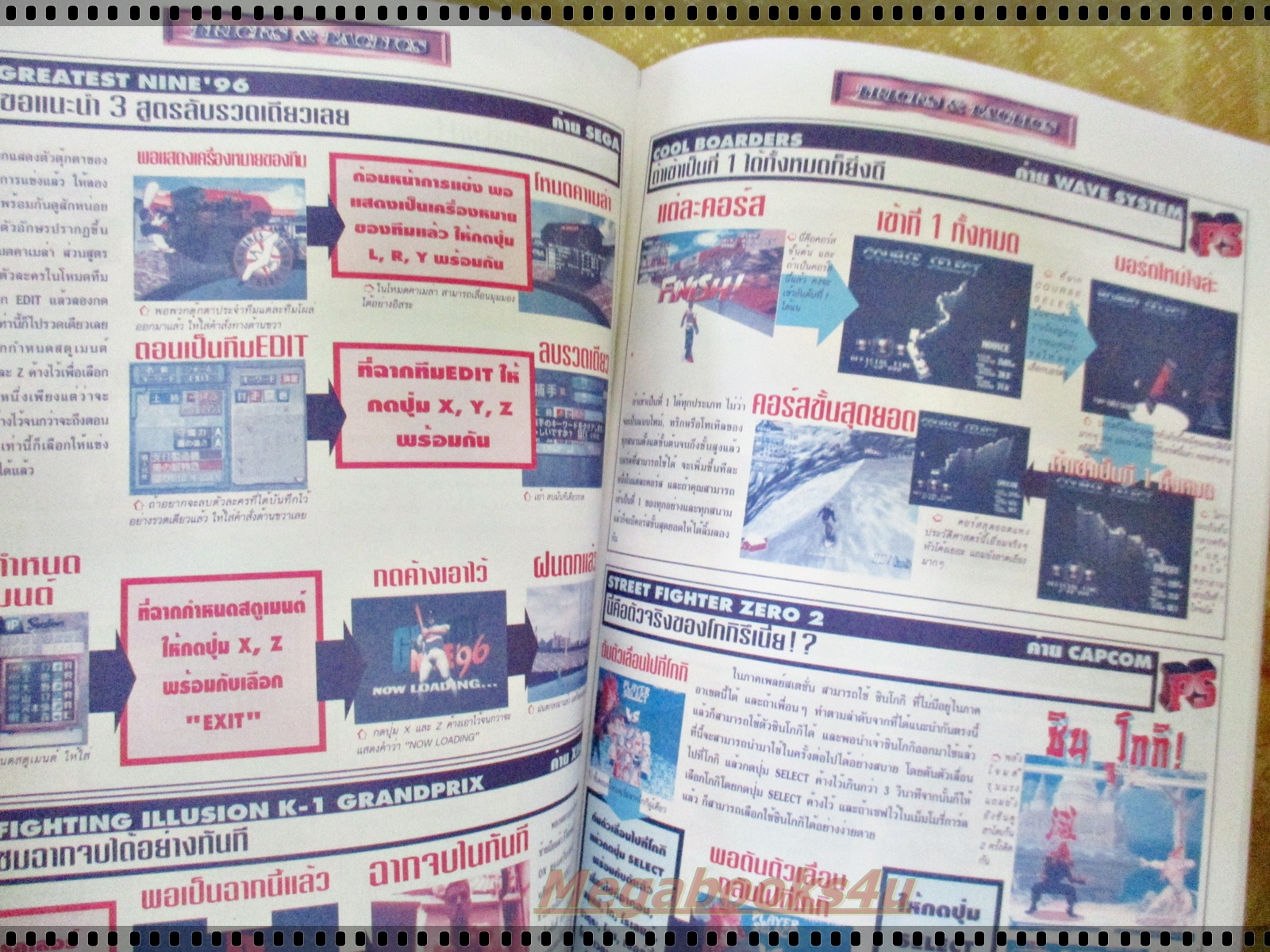 นิตยสารเกมส์MEGA ปี1996 ฉบับที่36