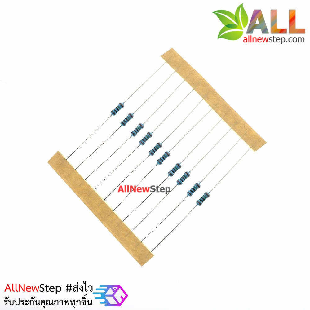 ตัวต้านทาน 30K 1/4W Metal film 1% จำนวน 10 ชิ้น