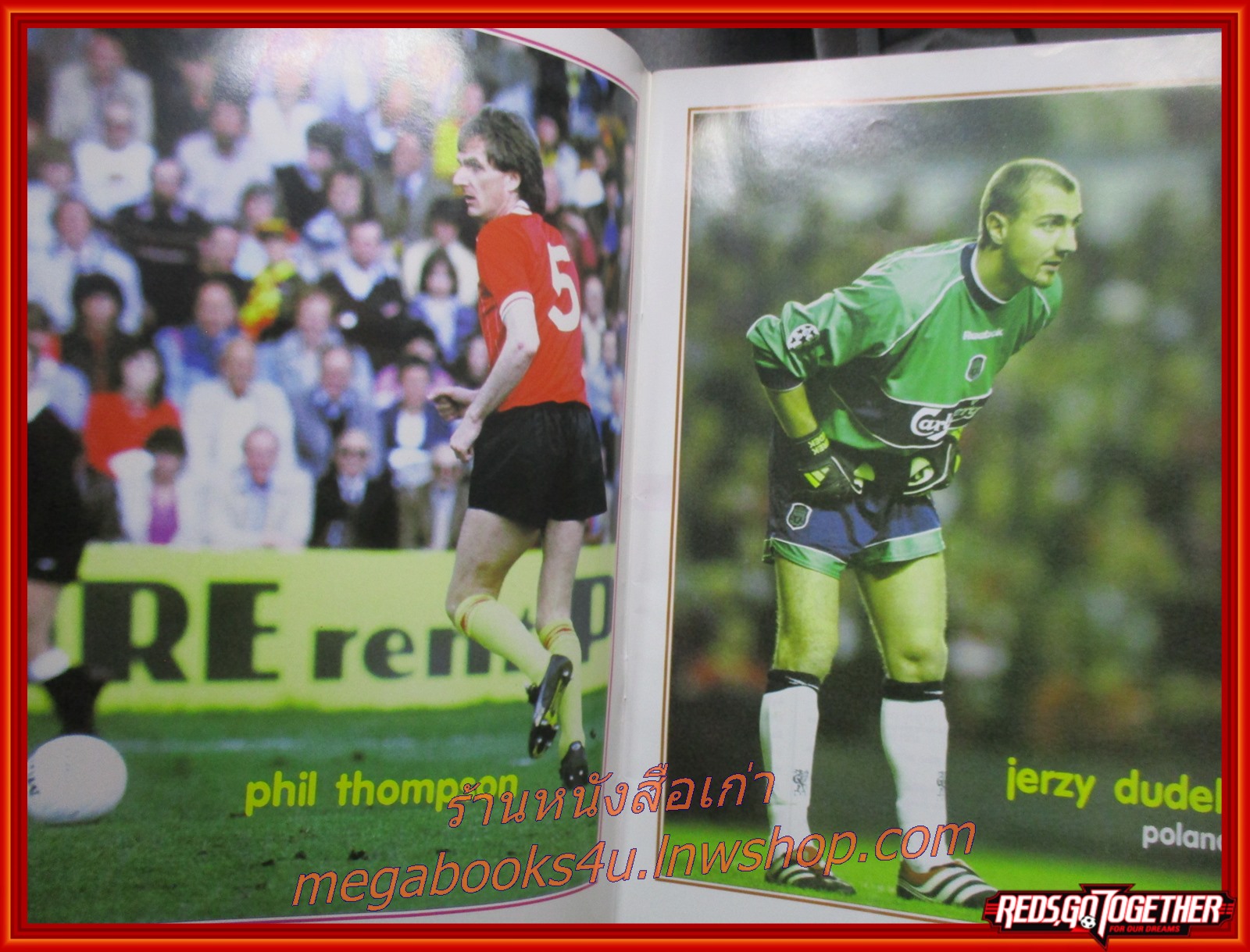 นิตยสารลิเวอร์พูลรายเดือน ฉบับที่76 ปี2544 มีโปสเตอร์ขนาดใหญ่