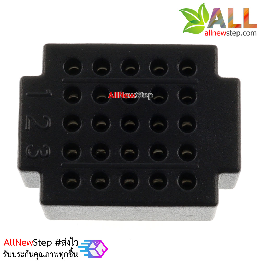 Breadboard แบบ Block ขนาดเล็ก 25 จุด สีดำ